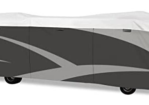 ADCO 36827 Designer Series Olefin HD Class A Motorhome Cover 37' 1" - 40', Gray/White