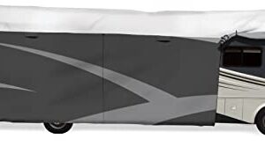 ADCO 36827 Designer Series Olefin HD Class A Motorhome Cover 37' 1" - 40', Gray/White