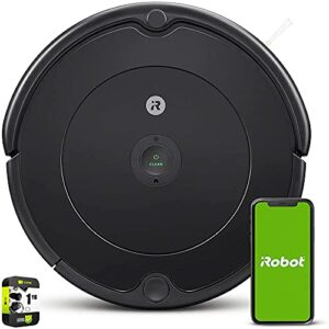 irobot r694020 roomba 694 wifi-connected robot vacuum for carpets and hard floors bundle with 1 yr cps enhanced protection pack