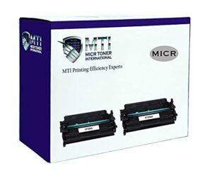 mti 58a micr toner replacement for hp 58a cf258a 58x cf258x | hp pro m404n m404dn m404dw mfp m428fdn m428dw m428fdw | check printer cartridge (pack of 2)