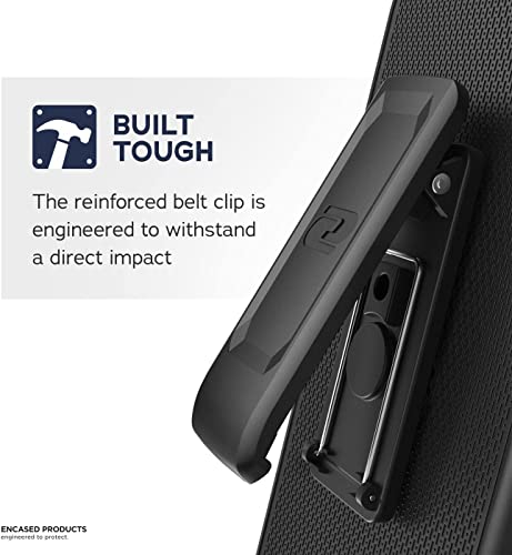 Encased Replacement Belt Clip for Otterbox Defender Series - fits iPhone 14 Pro Max and iPhone 13 Pro Max (Holster ONLY) Defender Case is Not Included