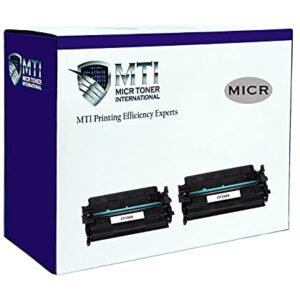 MTI 58X MICR High Yield Replacement for HP CF258X 58A CF258A HP M404 M404n M404dn M404dw MFP M428 M428fdw M428fdn M428dw Check Printer Ink with Chip (2-Pack)