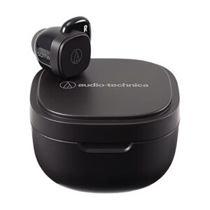 Audio-Technica ATH-SQ1TWBK Wireless in-Ear Headphones, Black