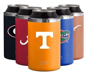 simple modern officially licensed collegiate tennessee volunteers gifts for men, women, dads, fathers day, graduation | insulated ranger can cooler for standard 12oz cans - beer and seltzer