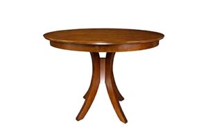 bingltd - guilford dining table - walnut 48x30 (tt4801 / b-r3001-rw-walnut)