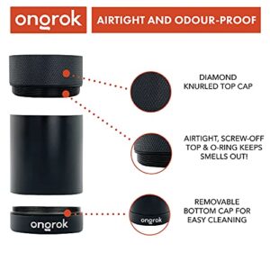 ONGROK Aluminum Storage Container, 180ml, Air Proof Jar to Preserve Smell and Aroma