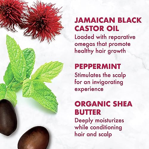SheaMoisture Jamaican Black Castor Oil Strengthen & Restore Smoothie Cream for Unisex, 11.5 Oz