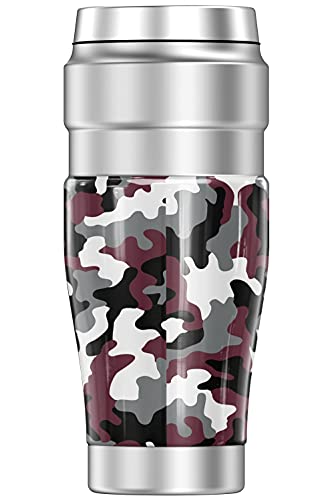 THERMOS University of Montana OFFICIAL Camo STAINLESS KING Stainless Steel Travel Tumbler, Vacuum insulated & Double Wall, 16oz