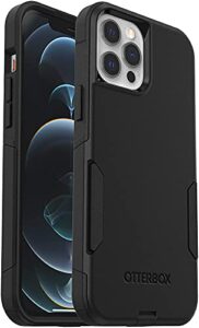 otterbox commuter series case for iphone 12 pro max (only) non-retail packaging - black