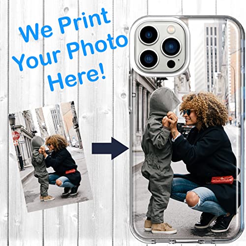 Personalized Custom Double Layered Phone Case for Apple iPhone 13 Pro Max 6.7 inch ONLY - Design Your Own Perfect Custom Picture Photo Case