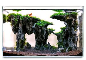 allcolor fish tank decor rocks.aquarium decoration model.easy superior aquascape. (cave of gods)