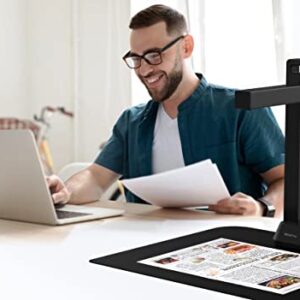 IRIScan Desk 6 Pro-Professional Color Document,Book Scanner,Auto-Flatten & Deskew,21MP,Capture 11x17in,136 Languages OCR,Text to Speech,PDF/Search,PDF/Word/Tiff/Excel,Video Distance Learning,Win&Mac