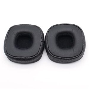cruvurbi replacement earpads for marshall major iii 3 headphone ear cushions muffs sponge sleeve earmuff 1pair black