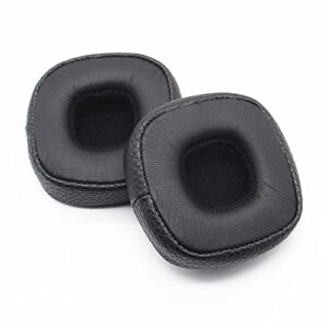 CRUVURBI Replacement Earpads for Marshall Major III 3 Headphone Ear Cushions Muffs Sponge Sleeve Earmuff 1Pair black