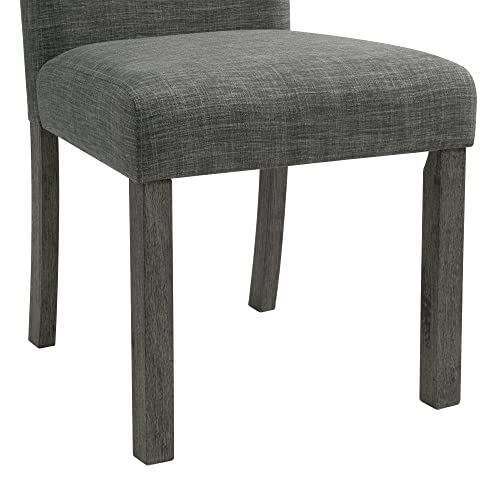 Picket House Furnishings Turner Side Chair Set in Charcoal