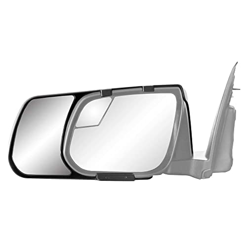 K Source Snap & Zap Custom Towing Mirror Pair for Chevrolet Colorado/GMC Canyon, Black