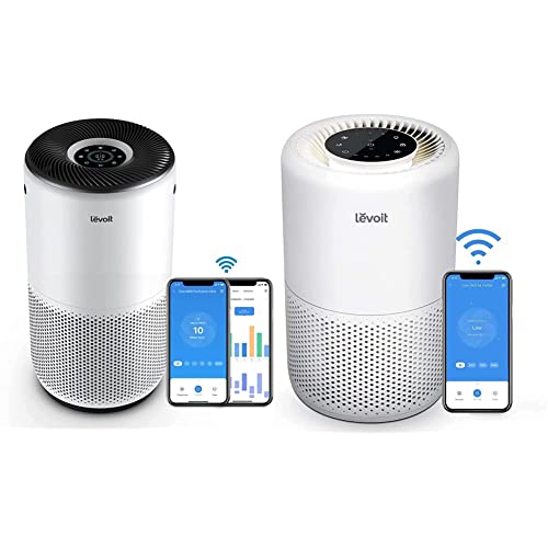 LEVOIT Air Purifiers for Home Large Room & Air Purifiers for Home, Smart WiFi Alexa Control, H13 True HEPA Filter for Allergies, Pets, Smoke, Dust, Pollen, Ozone Free