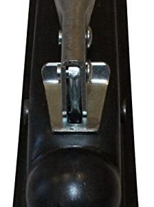 Parts Pro Plus+ 3,500-Lbs Tongue Coupler for Trailer with 2" Channel or Tube Frame - 2" Hitch Ball Socket - Oily Finish