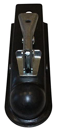 Parts Pro Plus+ 3,500-Lbs Tongue Coupler for Trailer with 2" Channel or Tube Frame - 2" Hitch Ball Socket - Oily Finish