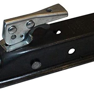 Parts Pro Plus+ 3,500-Lbs Tongue Coupler for Trailer with 2" Channel or Tube Frame - 2" Hitch Ball Socket - Oily Finish