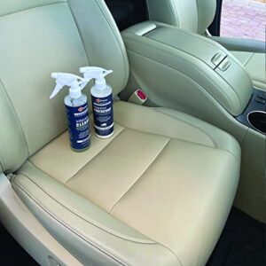 Prime Solutions Surface Defense + Revive Spray - Hydrophobic Silicon Dioxide Protectant & Conditioner (Upholstery, Leather, Vinyl, Plastic, Rubber, & Fabric Surfaces) - Repel Dust, Lint, Staining