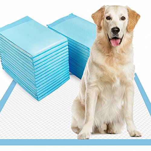 Dogcator Dog Pads Extra Large, Puppy Pads XLarge 28"x34" for Pet Training, Thicken Pee Pads for Dogs, 30 Pack Super Absorbent Dog Pee Pads