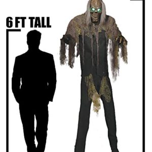 Cellar Dweller Animated Prop 7 Feet Lifesize Halloween Animatronic