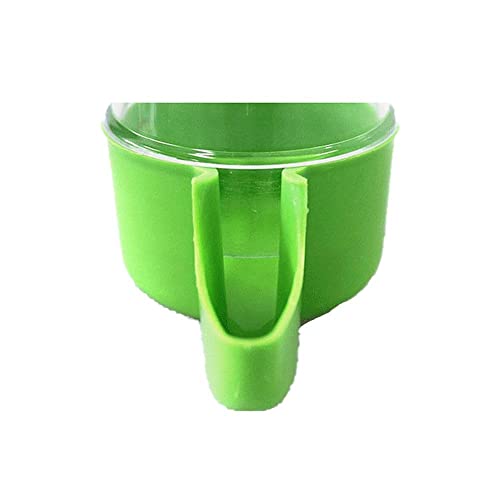 JIAXIAO Bird Feeders,Bird Transparent Dispenser Bottle Cage Feeder Waterer Pigeon Drinkers Water Drinker Drinking Cup Bird Supplies