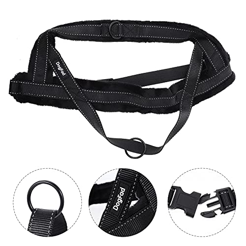 ULTECHNOVO Dog Harness Nylon Dog Vest pet Chest Harness pet Supplies