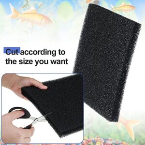 3 Pieces Aquarium Sponge Filter Bio Sponge Filter Pad Cut to Fit Foam for Aquarium Fish Tank Open Cell Foam Sheet Filter Foam Sponges