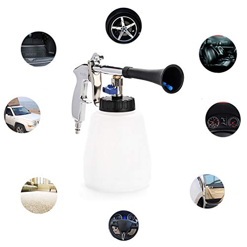 CPROSP Tornado Black Car Cleaning Gun, High Pressure Car Cleaning Gun Jet Cleaner Interior,