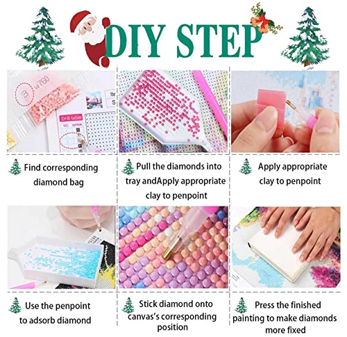 Snowman Diamond Painting Kits,Winter Diamond Art Kit for Adults,5D Christmas Diamond Dots Full Drill Round for Parents-Children Interrction,Wall Decor,Gift,Relaxing(12x16) (Snowman-Love)