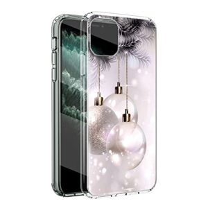 pnakqil christmas case compatible with samsung galaxy a51 (4g) /m40s 6.5" xmas transparent shockproof ultra-thin silicone protective cover with cute design compatible with samsung a51 4g, christmas 05