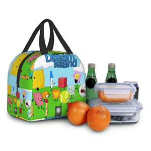 Battle For Bfdi Lunch Box Insulation Bags Suitable For Packed Lunches For Teenager