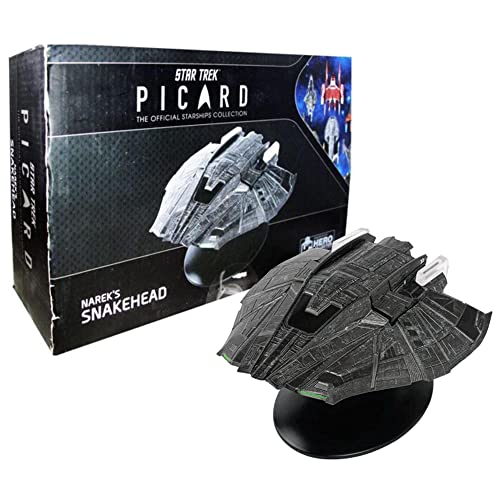 Star Trek The Official Starships Collection | Narek's Snake Head Starship from Star Trek: Picard by Eaglemoss Hero Collector