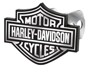 harley-davidson black and white b&s hitch plug pc2287