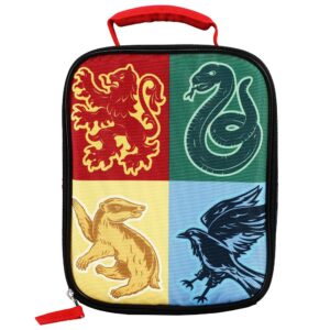 bioworld harry potter hogwarts house double sided lunch box