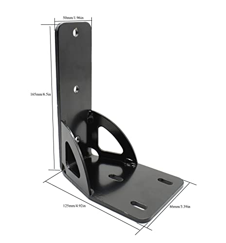 Awning Bracket Replacement for ARB 813402 50mm Wide 8mm Pre-drilled Holes Awning Bracket with Gusset - Pair