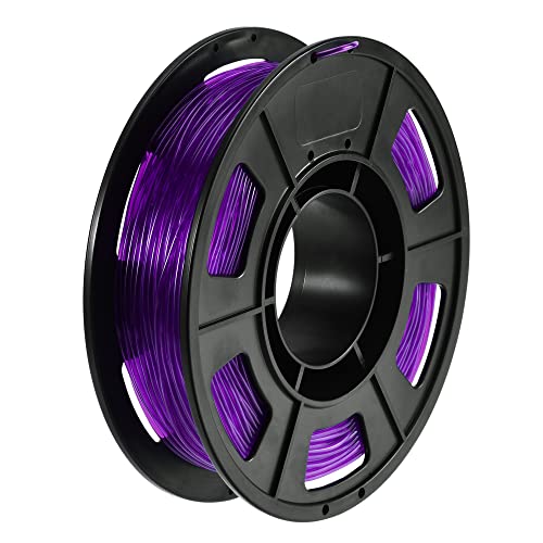 MECCANIXITY 1.75mm Filament TPU Purple 0.25KG Dimensional Accuracy +/- 0.05mm for 3D Printer