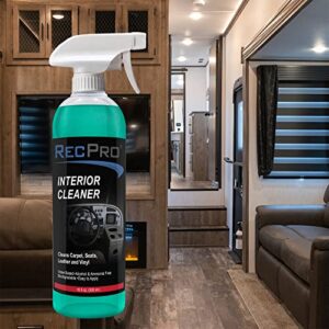 RecPro RV Interior Cleaner | Furniture Cleaner, Seat Cleaner, Fabric Cleaner | Cleans Carpets, Seats, Leather, Upholstery and Vinyl (Interior Cleaner Only)