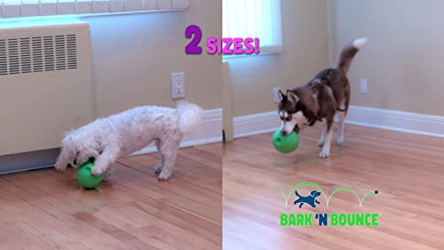 Bark N Bounce: The Interactive Dog Toy Ball That Bounces and Laughs, Engaging Your Dog's Natural Instincts | Small/Medium 3.75in | Dogs 30lbs and Under