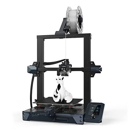 Creality 3D Printer Ender 3 S1 with CR Touch Auto Leveling, High Precision Z-axis Double Screw, Removable Build Plate, Beginners Professional FDM 3D Printer 8.66"(L) x 8.66"(W) x 10.63"(H)