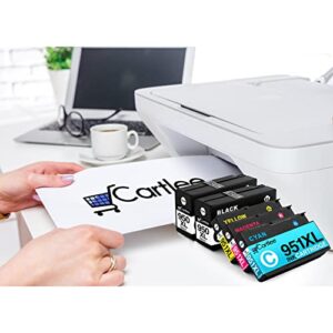 Cartlee 5 Pack Compatible Ink Cartridges Replacement for HP 950 951 950XL 951XL for OfficeJet Pro 8600 8610 8620 8615 8100 8625 8630 Printer Cartridge Combo (2 Black 1 Cyan 1 Magenta 1 Yellow)
