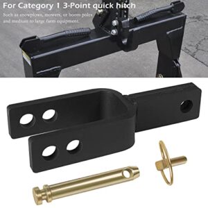 Versatile Quick Hitch Adapter Used to Adjust Top Link Bracket Movements for Category 1 top Link