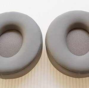 V-MOTA Ear Pads Compatible with Beats Solo Pro Wireless Noise Cancelling On-Ear Headphones,Replacement Cushions Repair Parts (1 Pair) (Gray)