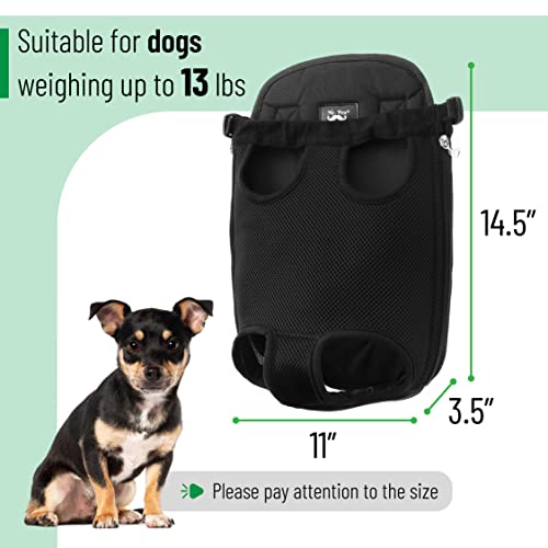 Mr. Pen- Pet Adjustable Dog Carrier Backpacks, Hiking Travel Backpack, Puppy Backpack, Dog Front Carrier