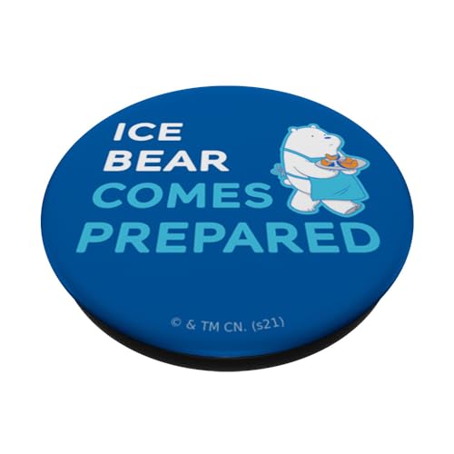 We Bare Bears Ice Bear Comes Prepared PopSockets Standard PopGrip