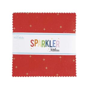 sparkler 5 inch stacker by melissa mortenson for riley blake designs includes 42 pieces (5-650-42), assorted