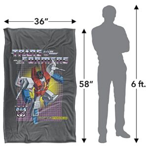 Transformers Starscream Silky Touch Super Soft Throw Blanket 36" x 58"