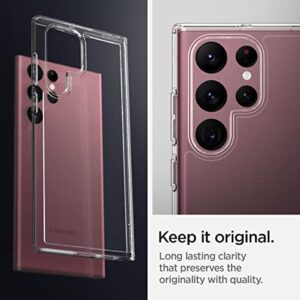 Spigen Ultra Hybrid Designed for Galaxy S22 Ultra Case (2022) - Crystal Clear